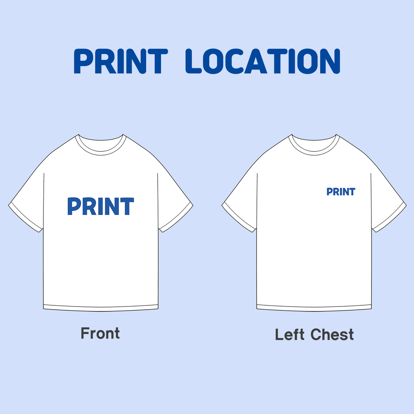 Print Your Image - Human T-Shirt (for Matching)